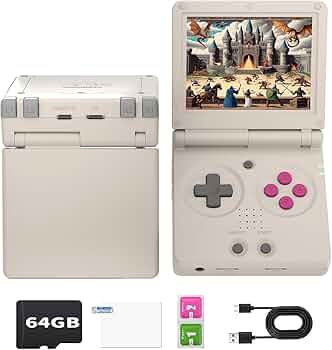 Amazon.co.jp: Anbernic RG35XXSP Flip 携带型ゲーム機 折畳み