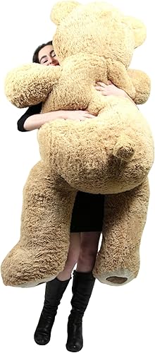 Miniatura 7 de Big Plush I Love You - Oso de peluche gigante de 5 pies con forma de corazón bordado I You