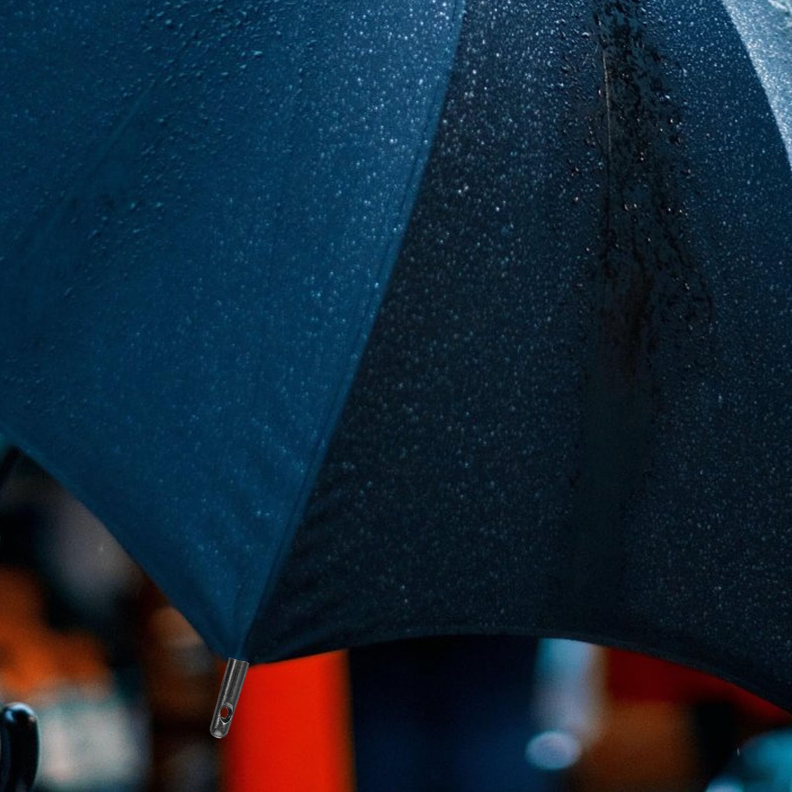 MAGICLULU Metall Regenschirm Ersatzteile für Sonnenschirm 10 Stück Schirm Schwanzperlen Zubehör zur Regenschirmreparatur Leicht zu Reinigen Vielseitig Einsetzbar für Sonnenschirm Upgrades