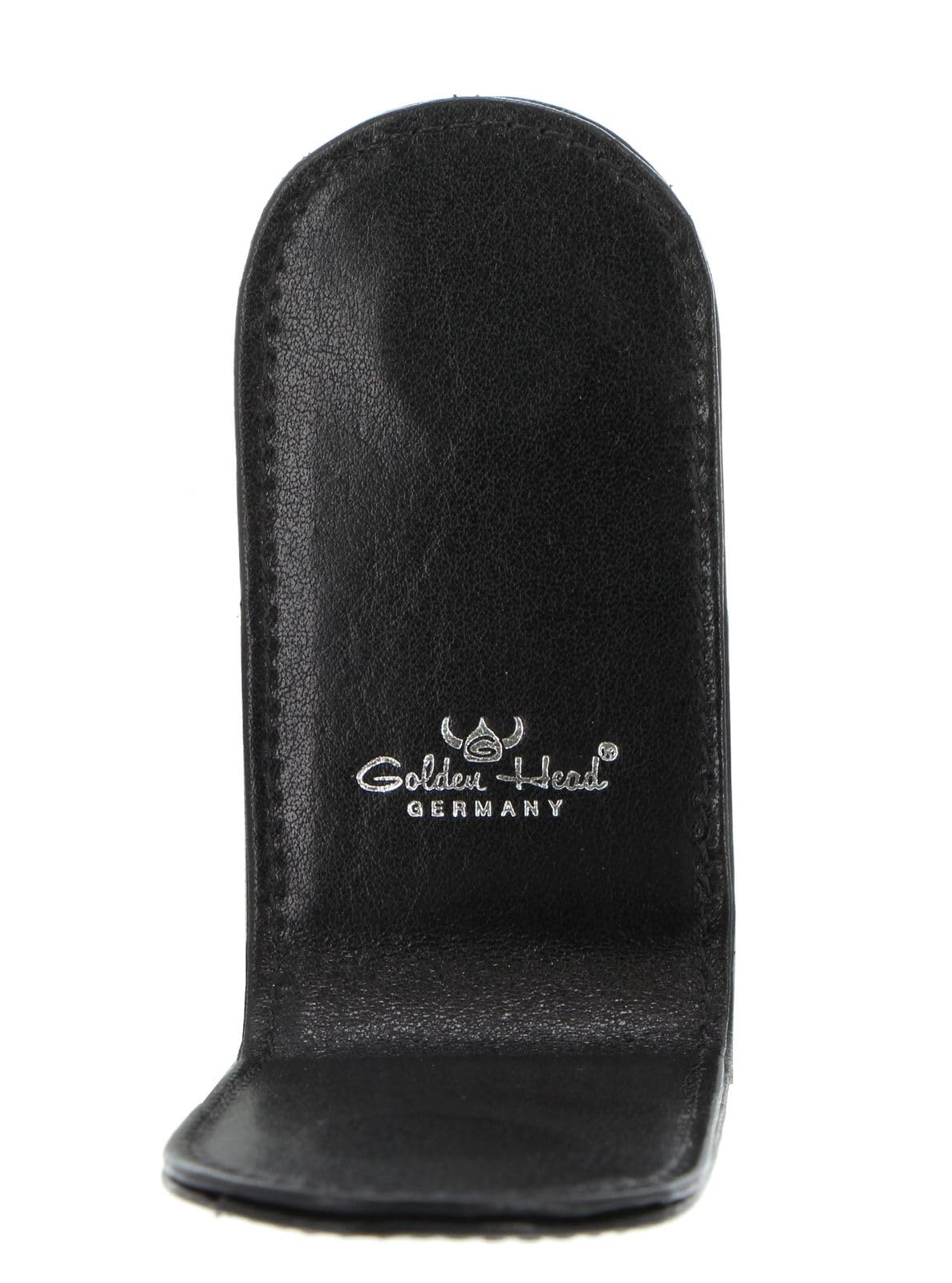Golden Head Pelle fermasoldi Colorado Geldscheinklammer 1950 Schwarz nero