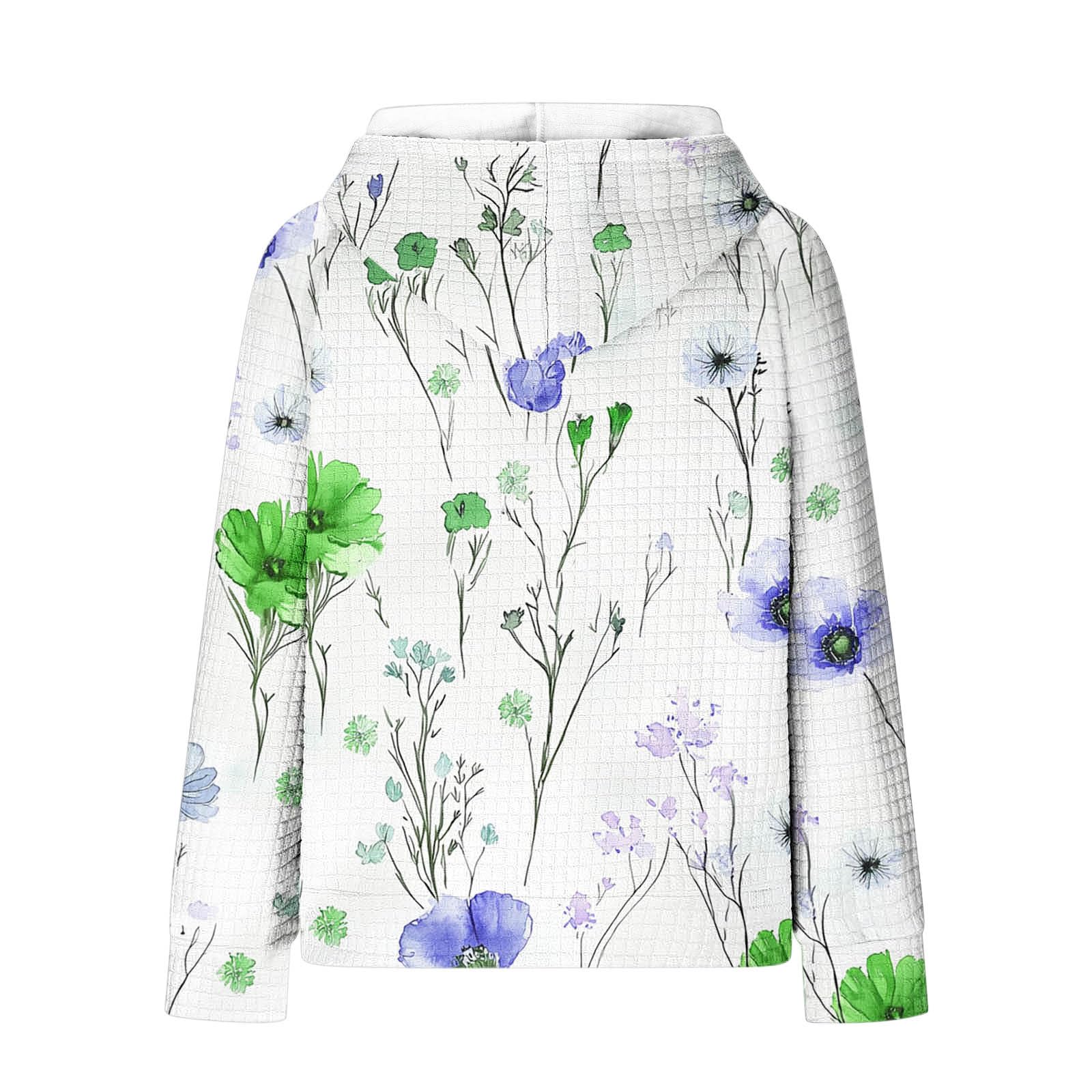 Sweat à Capuche Femme Oversize Sweats Basique Sweat-Shirt avec Poches Outerwear Gym Streetwear Classique aux Couleurs Assorties Veste à Manches Longues Haut Couleur Unie Mode Automne Vêtements