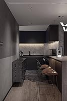 Vista 148 de Dimoon 236''x17.7'' White Thicken Peel and Stick Wallpaper Contact Paper Modern Self Adhesive Wall Paper Removable Renter Friendly Textured Solid