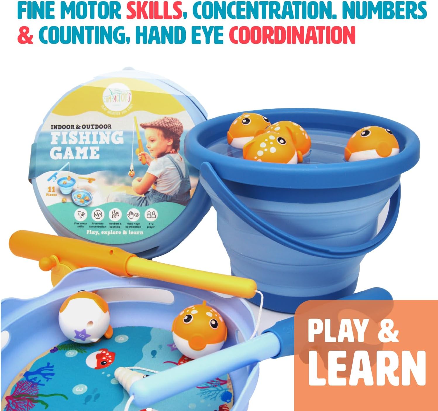 Magnetic Fishing Game – Indoor & Outdoor Play for Kids