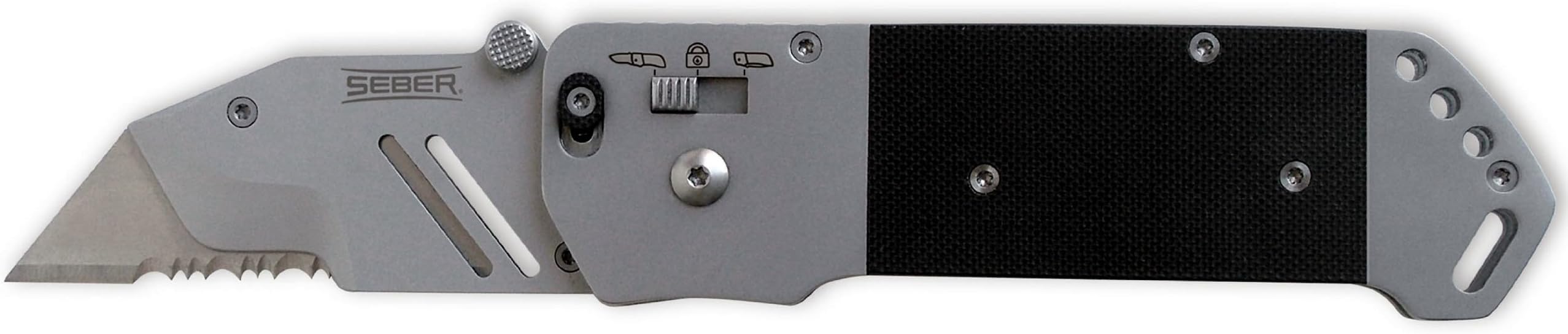 Seber Ratcheting Locking Utility Knife