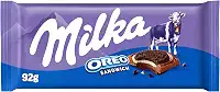 Chocolate Milka Recheado Oreo Sandwich 92G