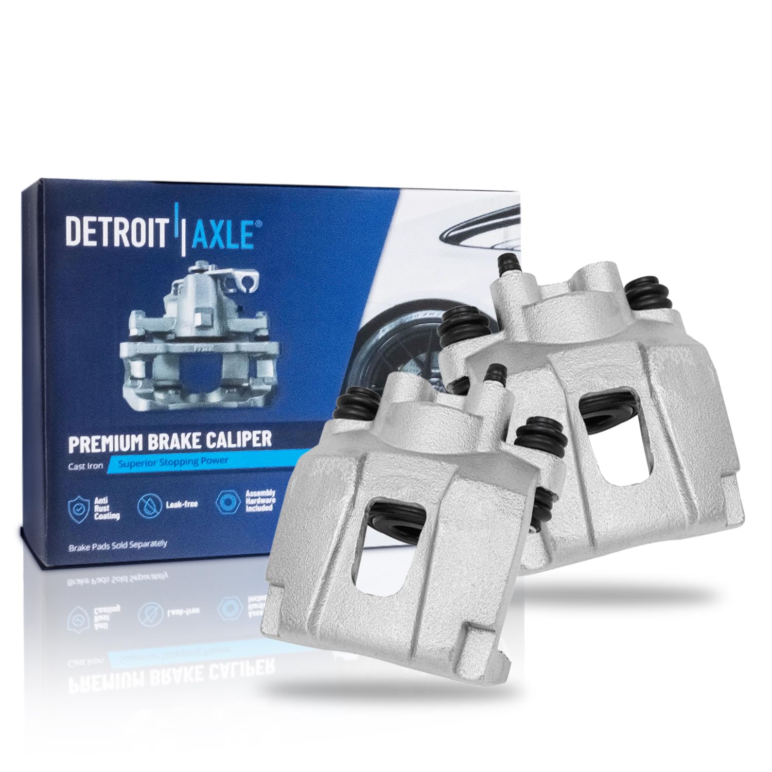 Detroit Axle - Rear 2pc Brake Calipers for Ford Explorer Sport Trac
