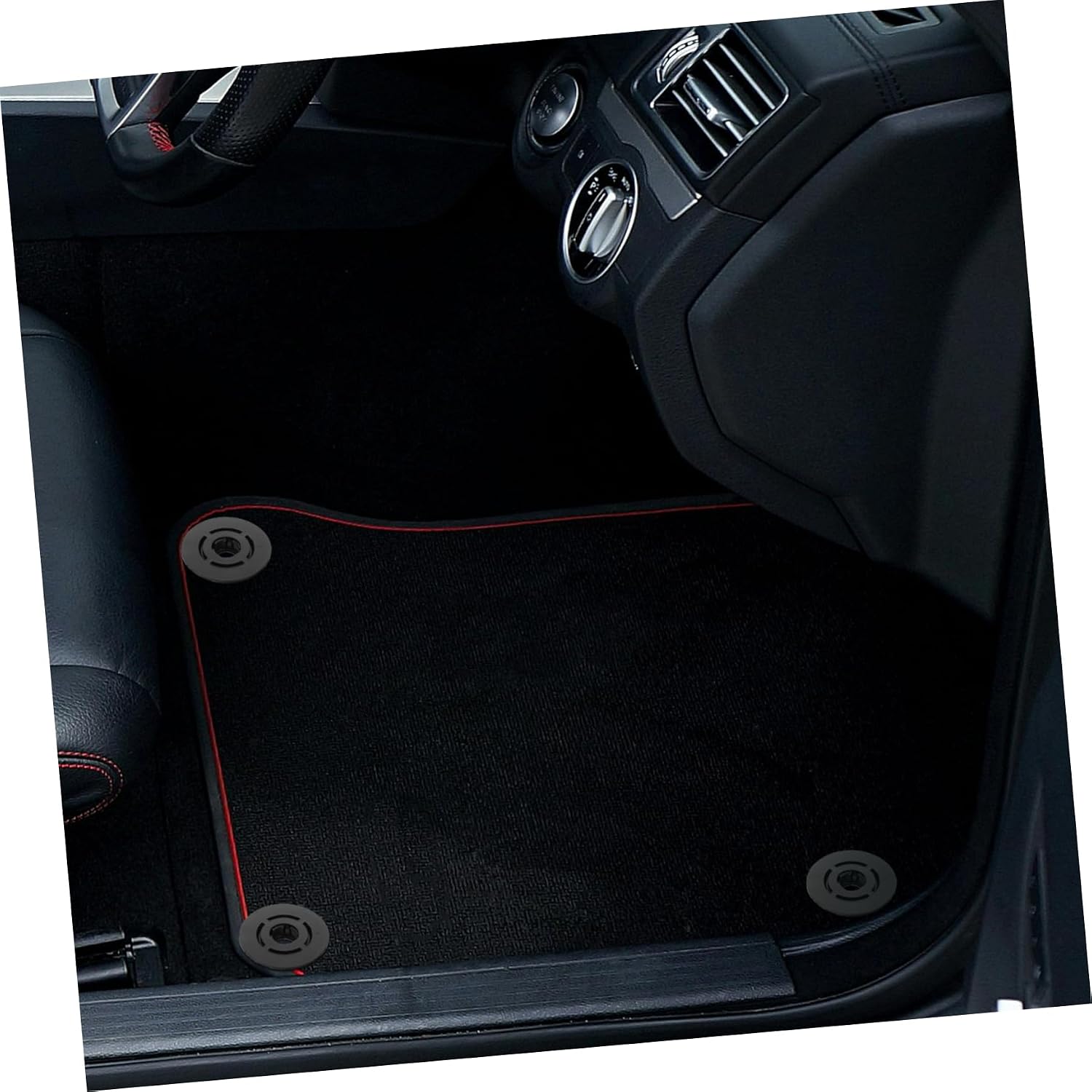 4Pcs Carpet for Secure Floor Mat Retention Slip for Easy Installation Durable Plastic Holders for Suvs Trucks and Floor Mat Anchors