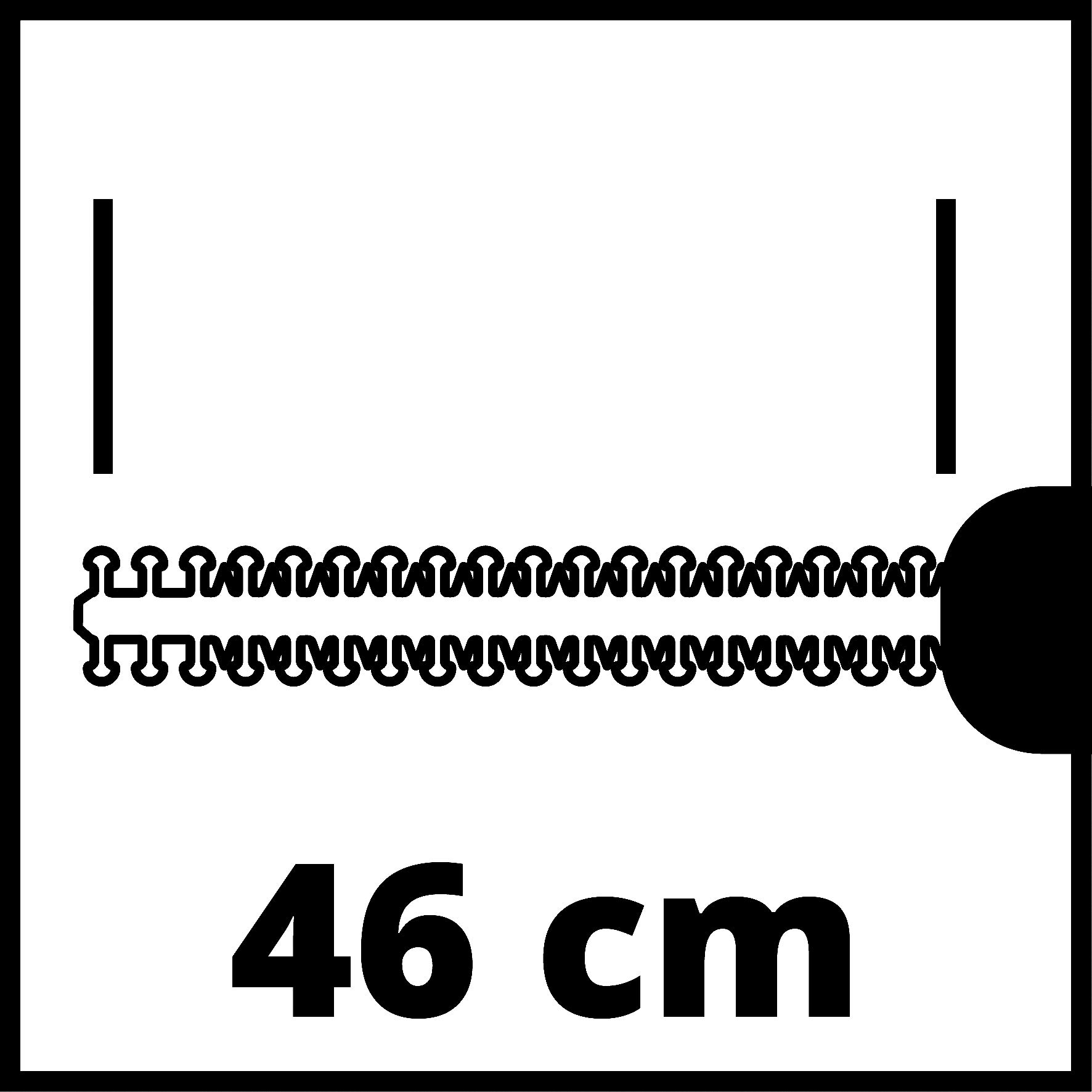 Einhell Akumulatorowe nożyce do żywopłotu GC-CH 1846 Li Kit Power X-Change (18 V, 46 cm długość cięcia, 15 mm rozstaw zębów, ergonomiczny uchwyt, w tym 2,0 Ah akumulator i ładowarka)