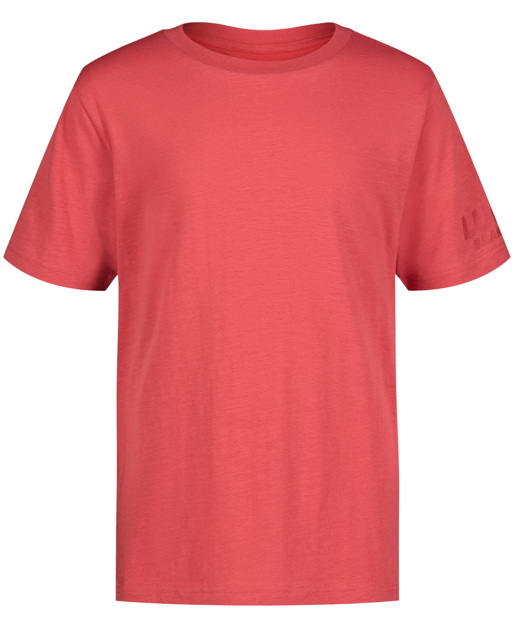 Lucky Brand Boys' Short Sleeve Graphic Crew Neck T-Shirt, Soft, Comfortable, Relaxed Fit