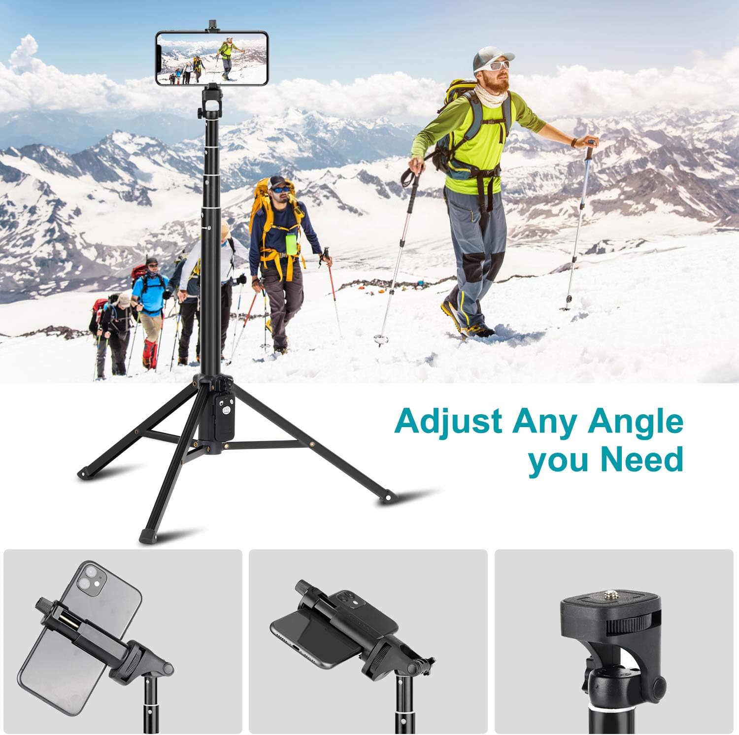 Black Friday - 70% OFF iPhone Selfie Stick Tripod, Eocean 54 Inch Extendable Selfie Stick with Phone and Wireless Remote, Compatible with iPhone 12 11 Pro Max X 8 7 6 Android, Perfect for Live Stream Vlog, Lightweight Hot Deals iPhone Selfie Stick Tripod, Eocean 54 Inch Extendable Selfie Stick with Phone and Wireless Remote, Compatible with iPhone 12 11 Pro Max X 8 7 6 Android, Perfect for Live Stream Vlog, Lightweight