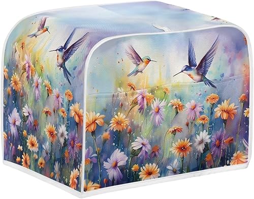 Miniatura 23 de Fundas para tostadora de gato negro de 2 rebanadas de ranura larga, lavable, cubierta de polvo de calabaza para pan, cubierta de Halloween