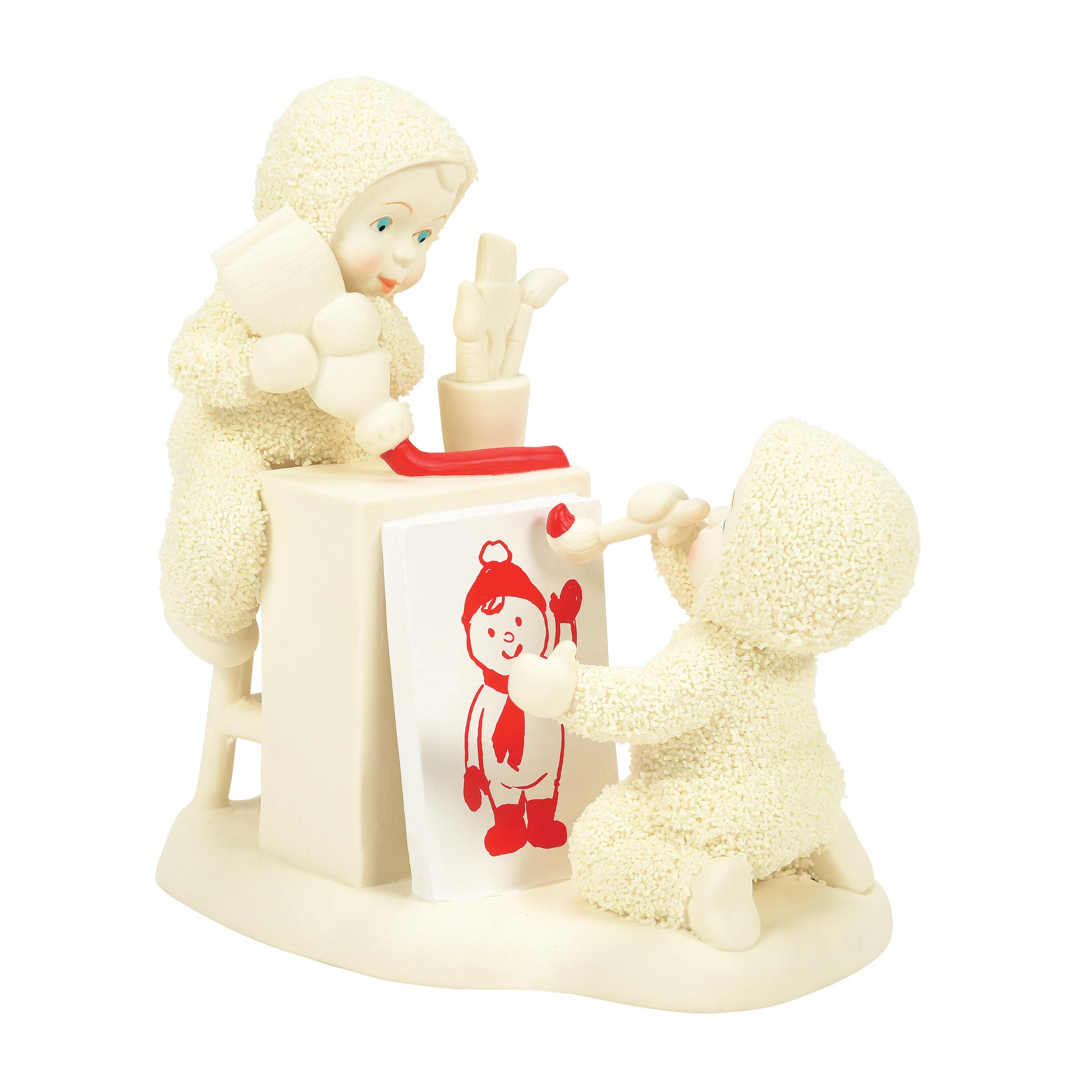 Department 56 Snowbabies Figurine de Père Noël représentant un portrait du jubilé de Noël, 13 cm, multicolore