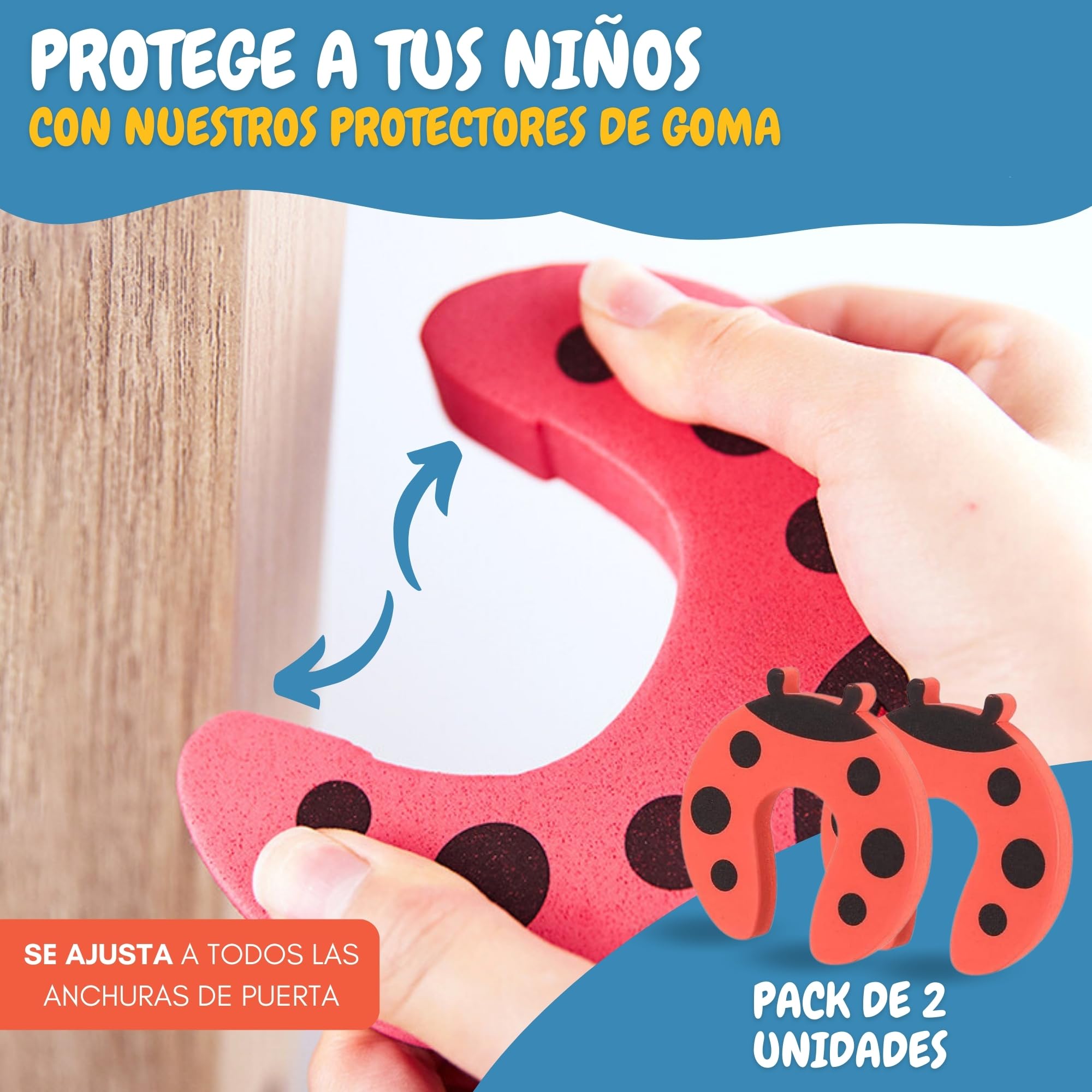 PARVULÍ Barrera Seguridad Niños Escalera Retráctil 0 a 140 cm + 2 Protectores de Puerta - Valla Seguridad Infantil - Barrera Perros Puerta - Puerta Escalera Bebe Seguridad - Interiores y Exteriores