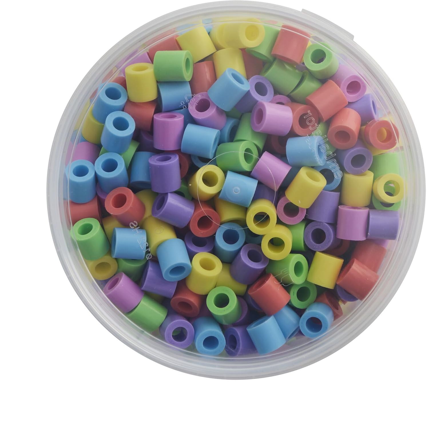 Hama 10.8571 Maxi Beads in tub, Mixed, Klein