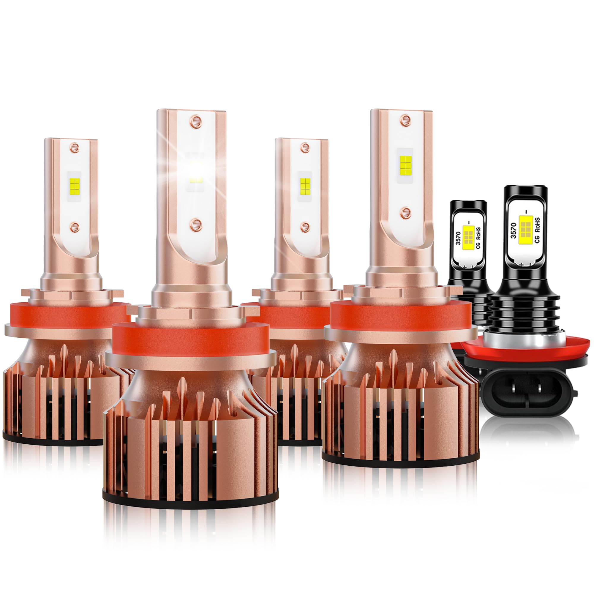 TXBILMOO Tacoma LED Bulbs (6-Pack)