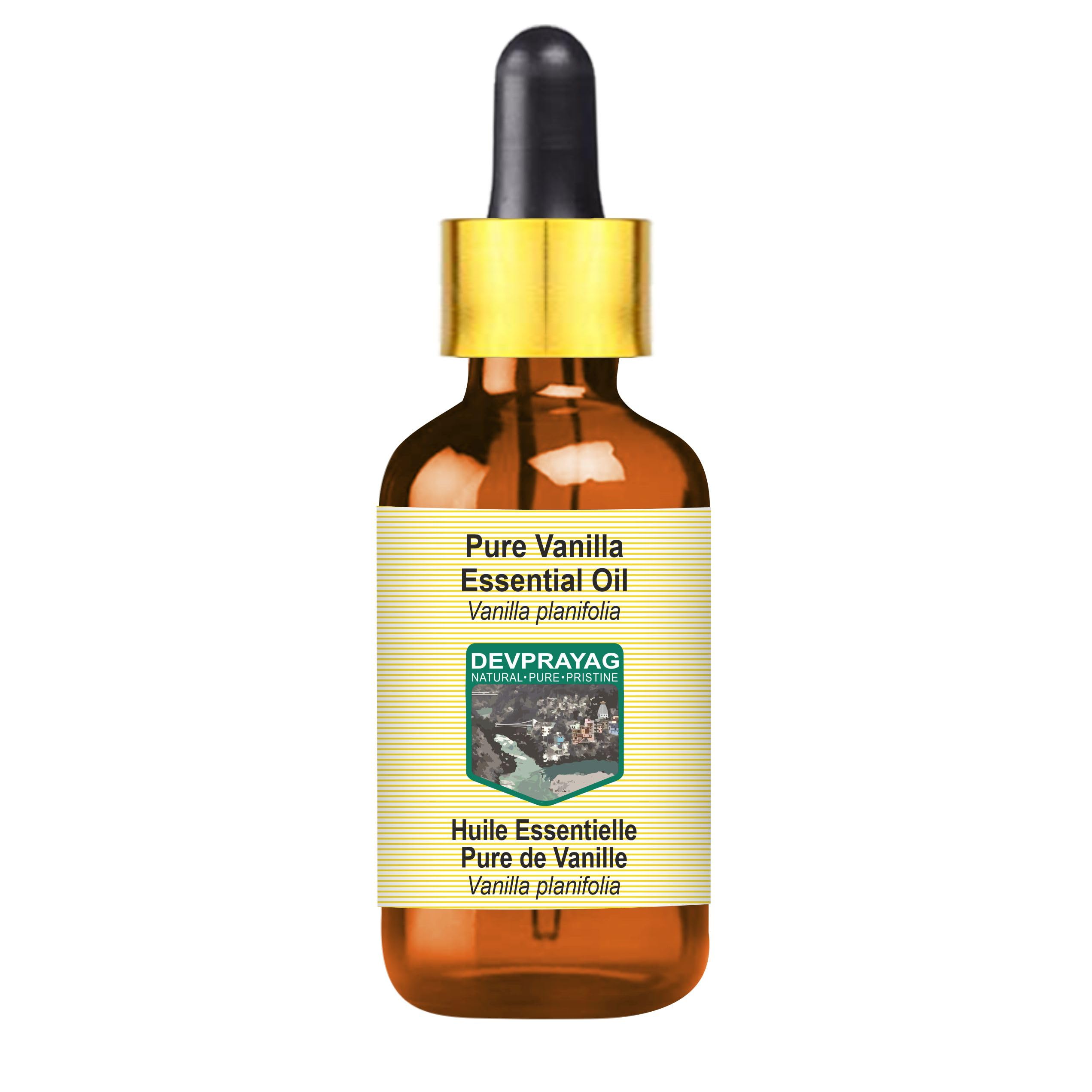 Devprayag Vanilla Essential Oil (Vanilla planifolia) with Glass Dropper Pure | Non-Sticky | Non-greasy | Lightweight | Men & Women | All Skin Types | Steam Distilled 15ml-picture-43