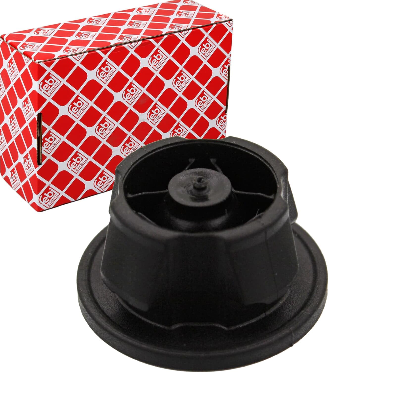 febi bilstein 40836 Ball Socket for Engine Cover, Pack of 1, 13mm Height, 25mm OD