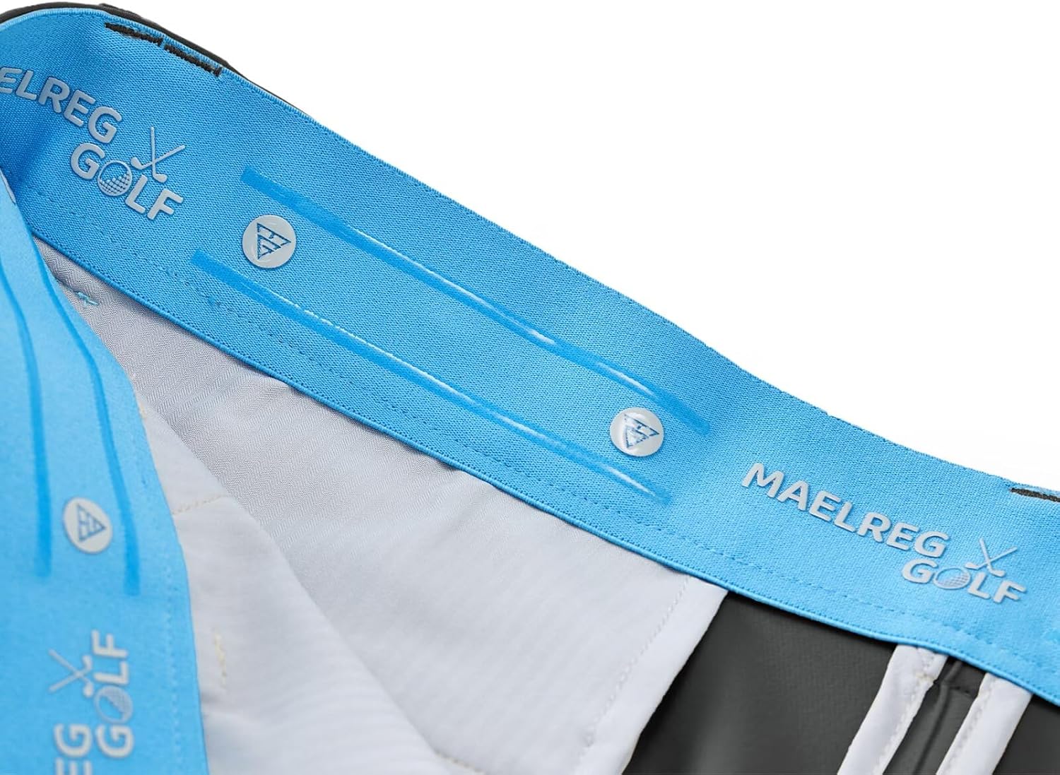 M MAELREG Men's Golf Pants Quick Dry Lightweight 30/32/34 Stretch Work Dress Casual Trousers with 4 Pockets Golf Pants Men - Image 6