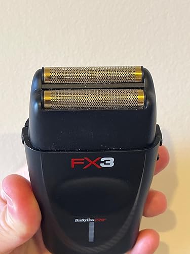 BaBylissPRO Unisex Professional High-Torque Foil Shaver, Black