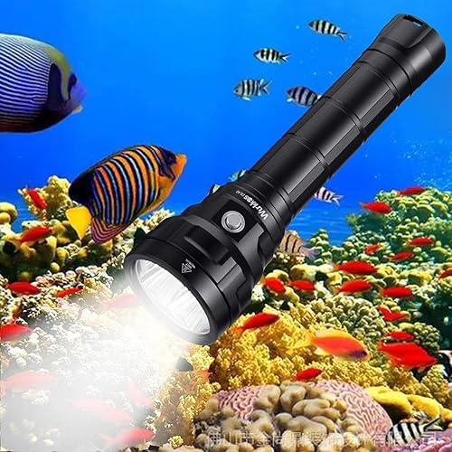 Miniatura 7 de Wurkkos DL20R Linterna de buceo 3200 lúmenes Luz de buceo 100M Luz de buceo IPX8 impermeable linterna submarina linterna submarina con equipo de