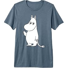 Moomin Moomintroll Waving Premium Tri-Blend T-Shirt