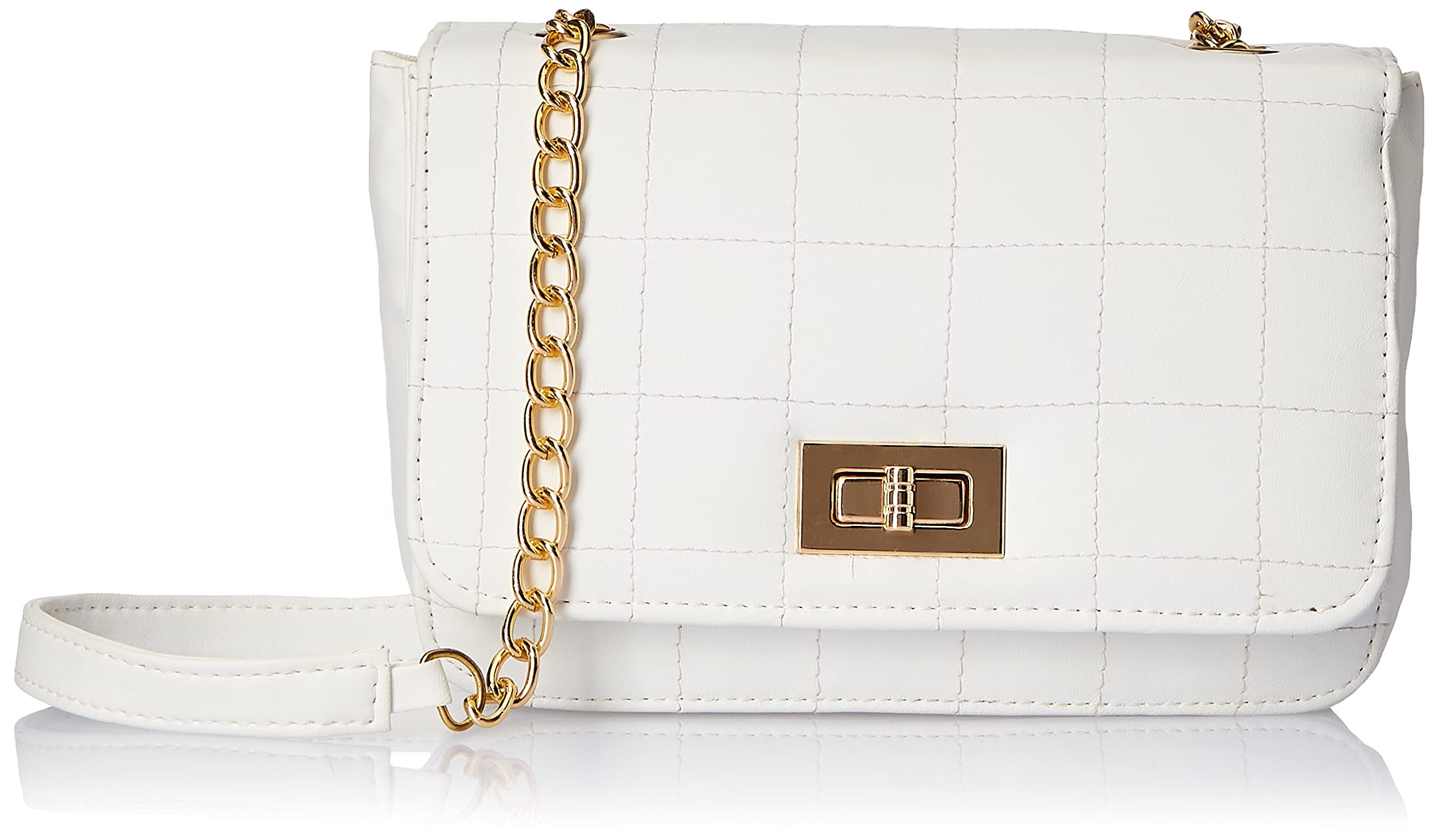 GLOWIC Women's Sling Bag With Lock