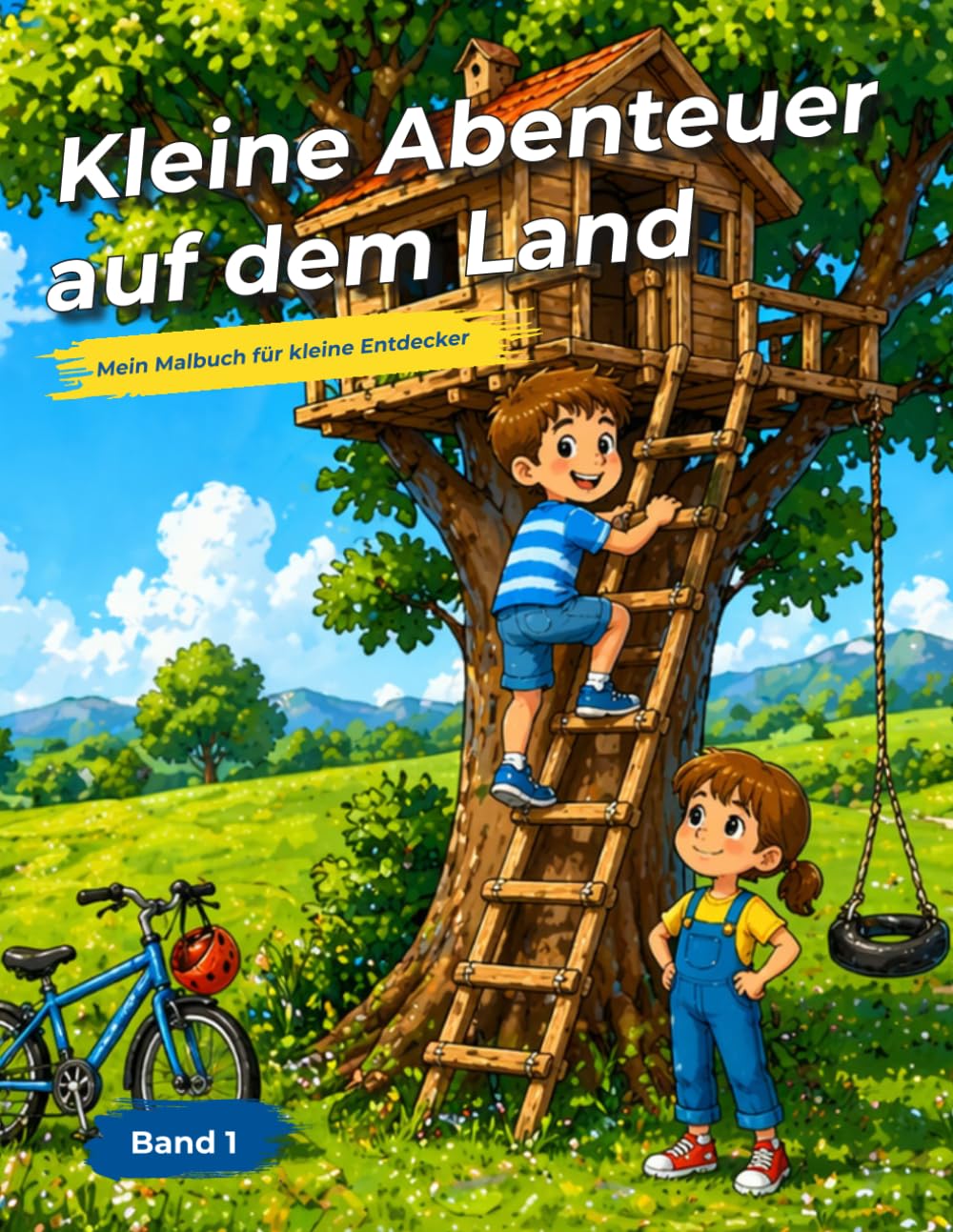 Kleine Abenteuer auf dem Land: Mein Malbuch für kleine Entdecker
