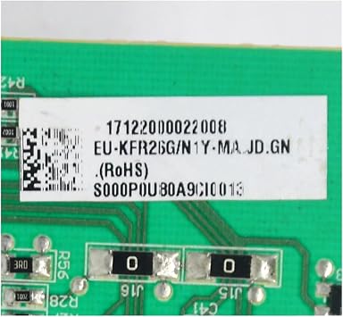 Air Conditioner Display PCB 17122000021490 Compatible with Midea