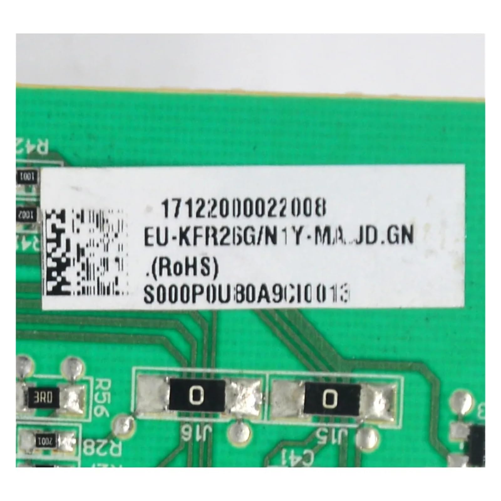 Weigexieo One Color Air Conditionerreceiving Board 17122000021490 ，Compatible For Midea ，17122000021490 Eu-Kfr26g/N1y-Aejd.gn.wxxs.xp1-1 Control Board