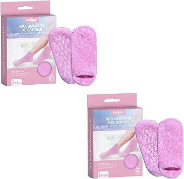2-Pack Smooth Gel Socks