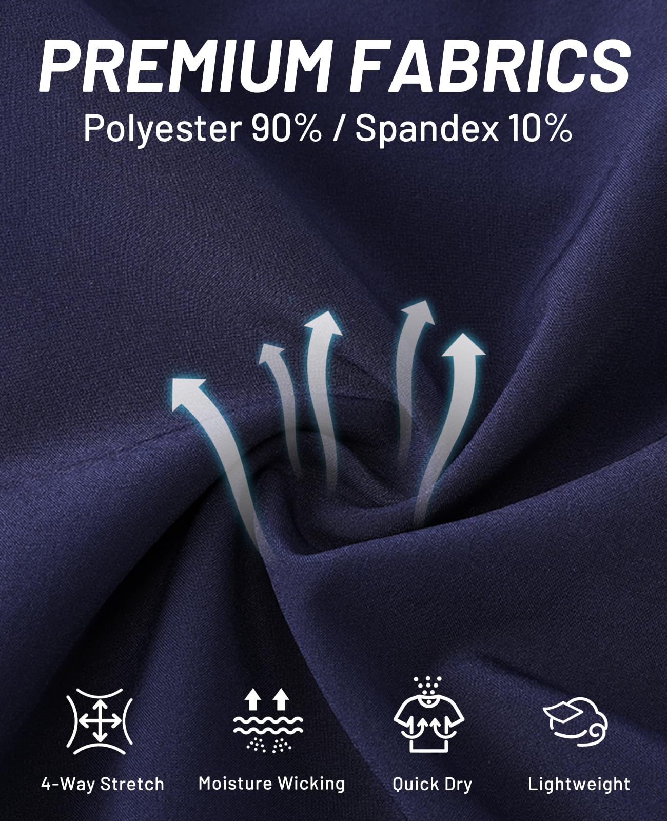 MIER Confezione da 3 pantaloncini sportivi da uomo, da corsa, 12,7 cm, ad asciugatura rapida, leggeri, per palestra, allenamento, allenamento, sport, con tasche
