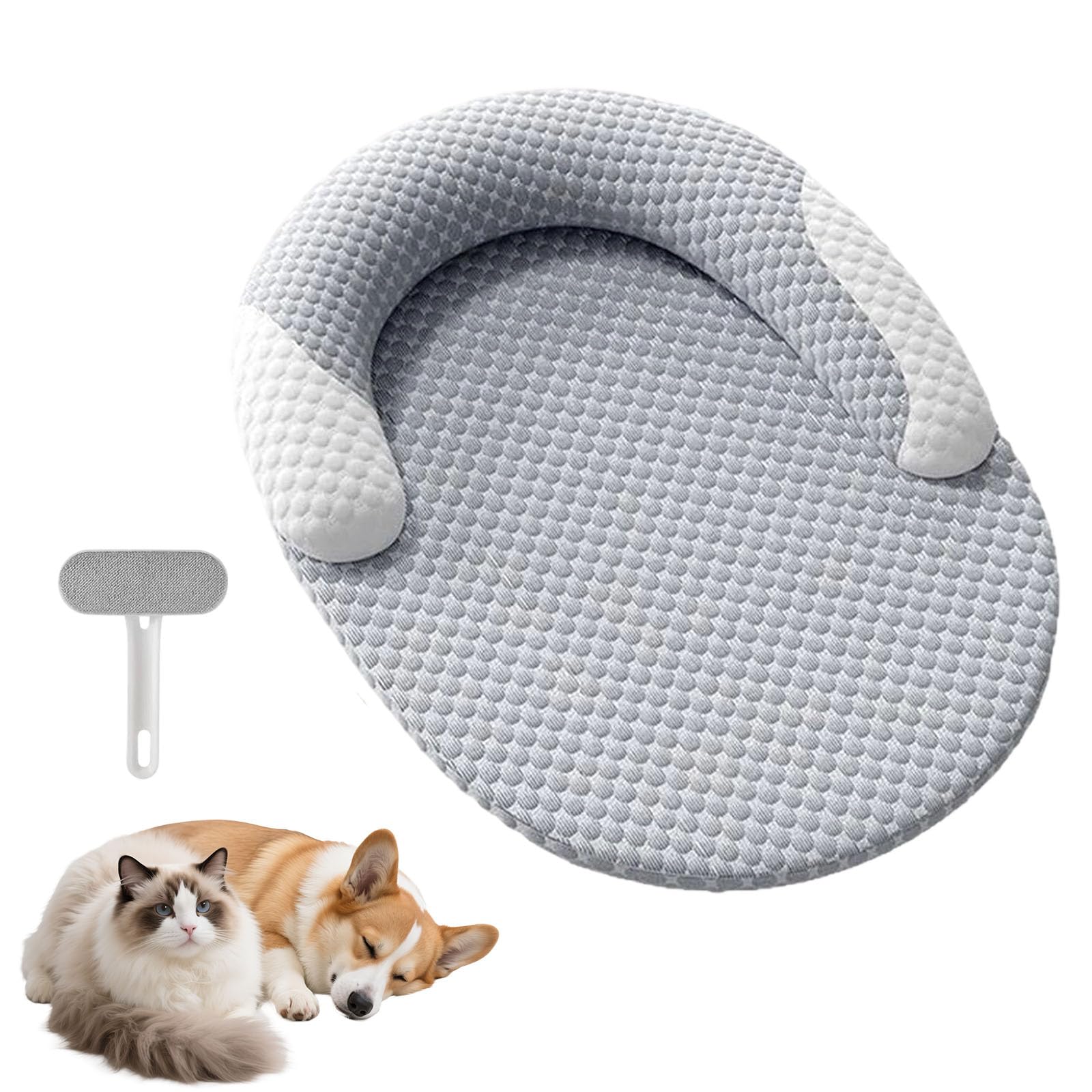 Easepuppy Cooling Pad, Waterproof Puppy Cooling Pad Easepuppy, Anti Slip & Scratch-Resistant, Detachable & Washable, Self-Cooling Pet Cool Mat for Summer Indoor Outdoor Travel (XL)