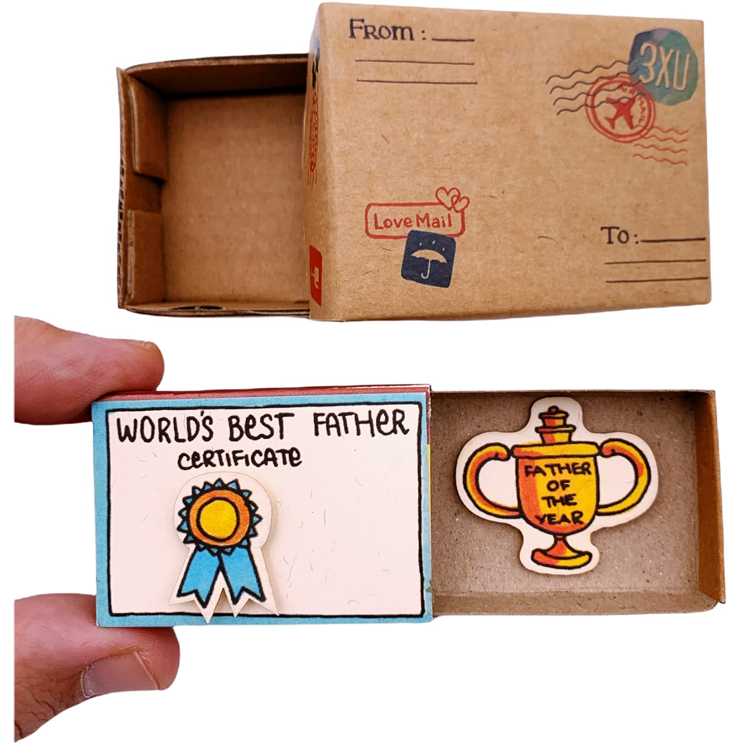 immi Mini Überraschung, kleines Geschenk in der Box (Anlass/Bester Vater)