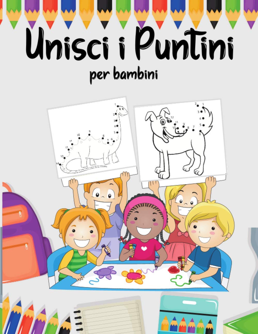 Buy Unisci i Puntini per bambini Libro per imparare a disegnare per bambini 5 10 anni . 30