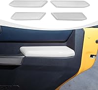 Vista 11 de Bronco - Cubierta de panel para manija interior de puerta compatible con Ford Bronco accesorios interiores de 4 puertas 2021-2024, color negro