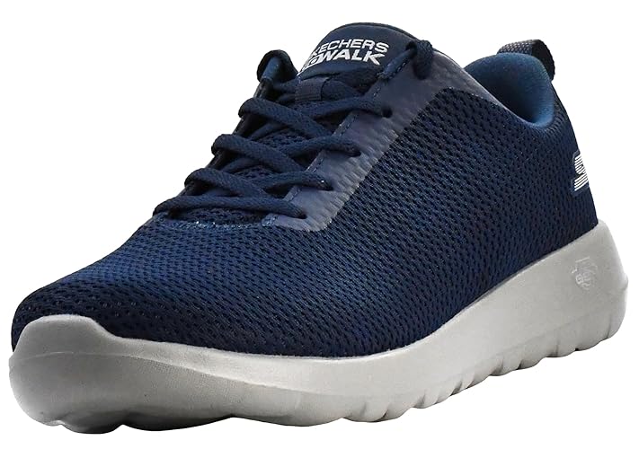 Skechers Men's Go Walk Max - Effort Walking Shoes - 10.5 Wide - Navy/Grey