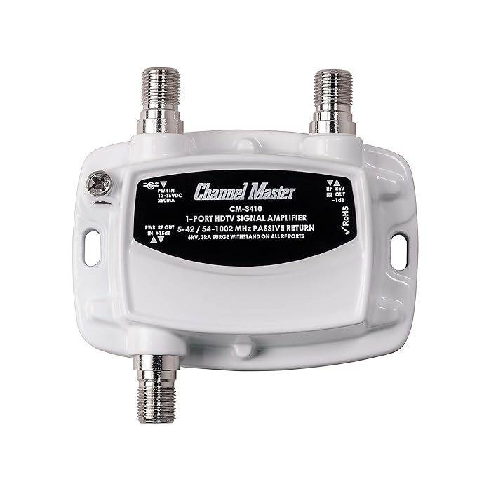 Buy Channel Master CM3410 1Port Ultra Mini Distribution Amplifier for