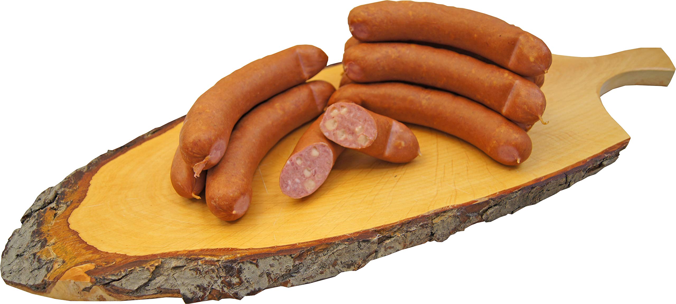 Würziges Wurstpaket Knacker Set mit Chili und Käse Krainer | 8x Käsewurst und 10x Chiliwurst | Wurstgeschenk Männer | Ganze Wurst 1190g