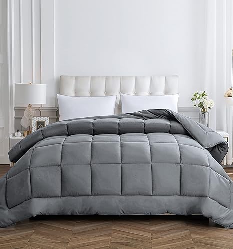 Vista 11 de Cozynight Edredón Alternativo de Plumón - Edredones King para Todas las Estaciones Relleno de Edredón con Pestañas en las Esquinas - Transpirable