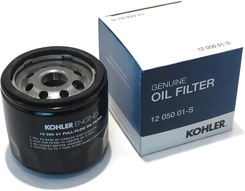 New OEM Kohler OIL FILTER 12 050 01-S 1205001 for Small Gas Engine Lawn Mower /s