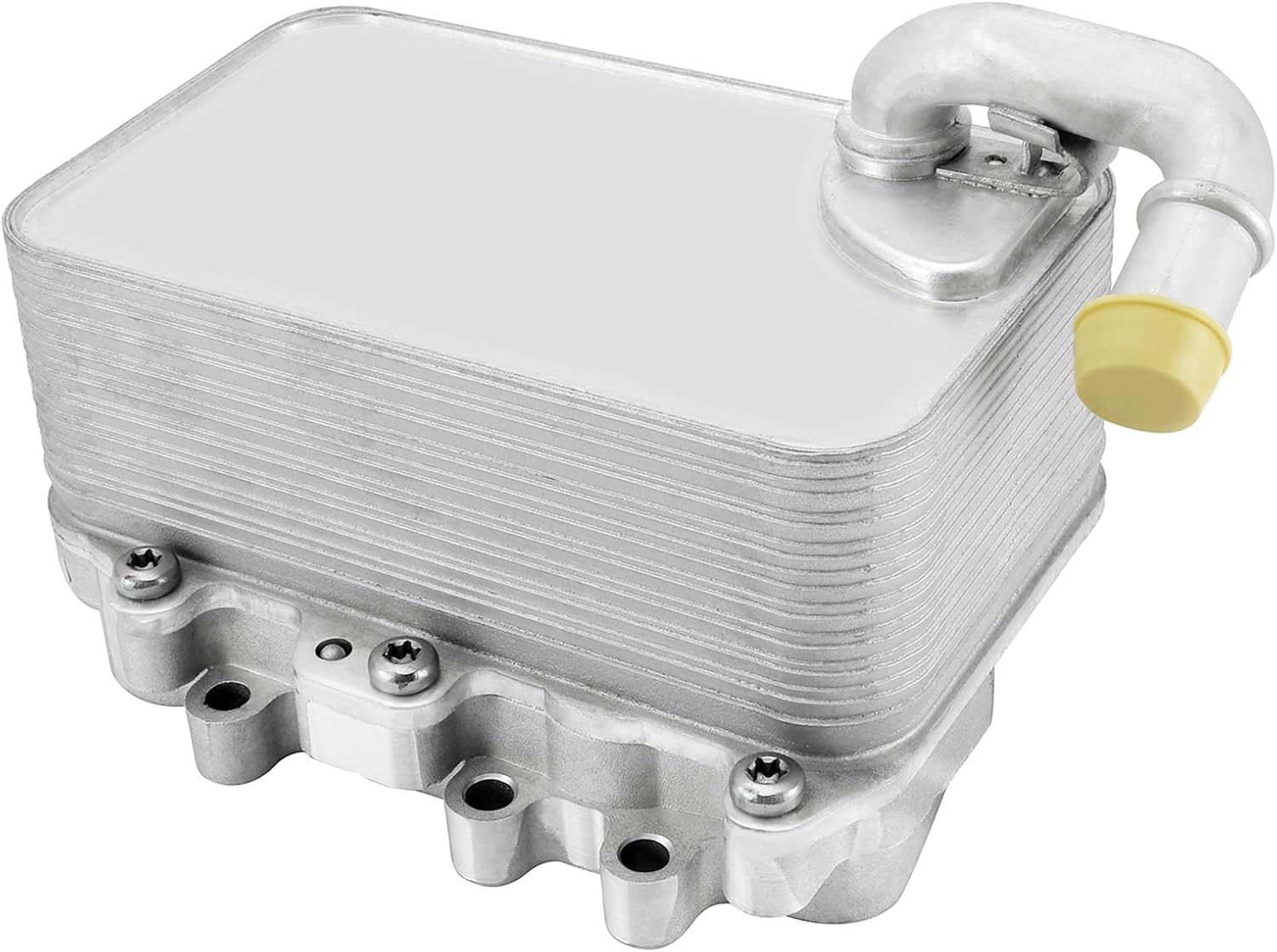 059117021R Engine Oil Cooler (3.0L V6) Compatible with 2014-2016 Audi Q5 Q7 A6 A7 A8 Quattro, Compatible with Volkswagen Touareg 2014 2015 2016, Replaces 059117015P 059117070A 059117070B