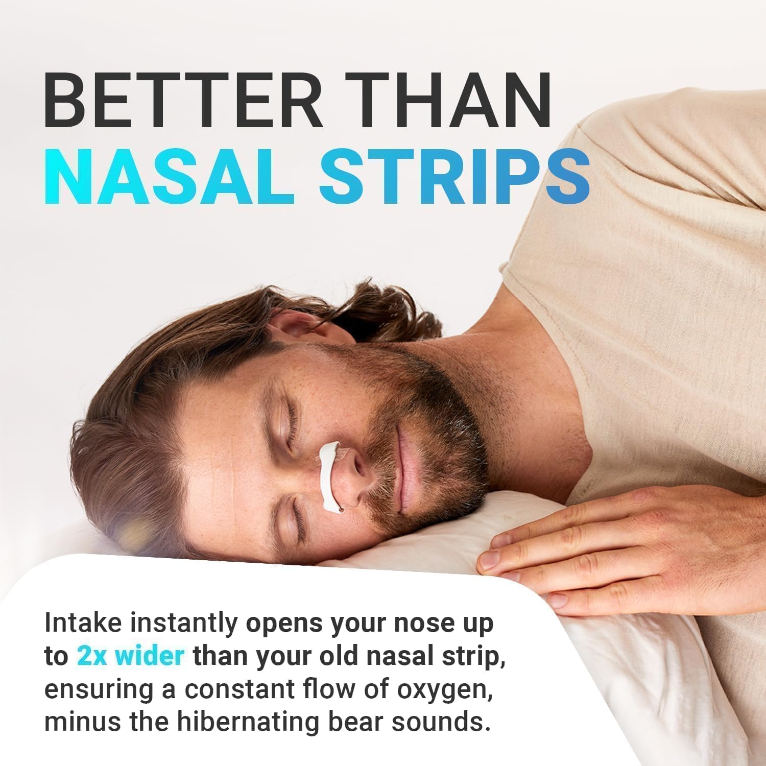 Magnetic Nose Strips for Breathing | Snoring Stopper for Men | Nasal Strips for Breathing | Nasal Dilators For Breathing | Instant Relief From Snoring — Amazon image 3