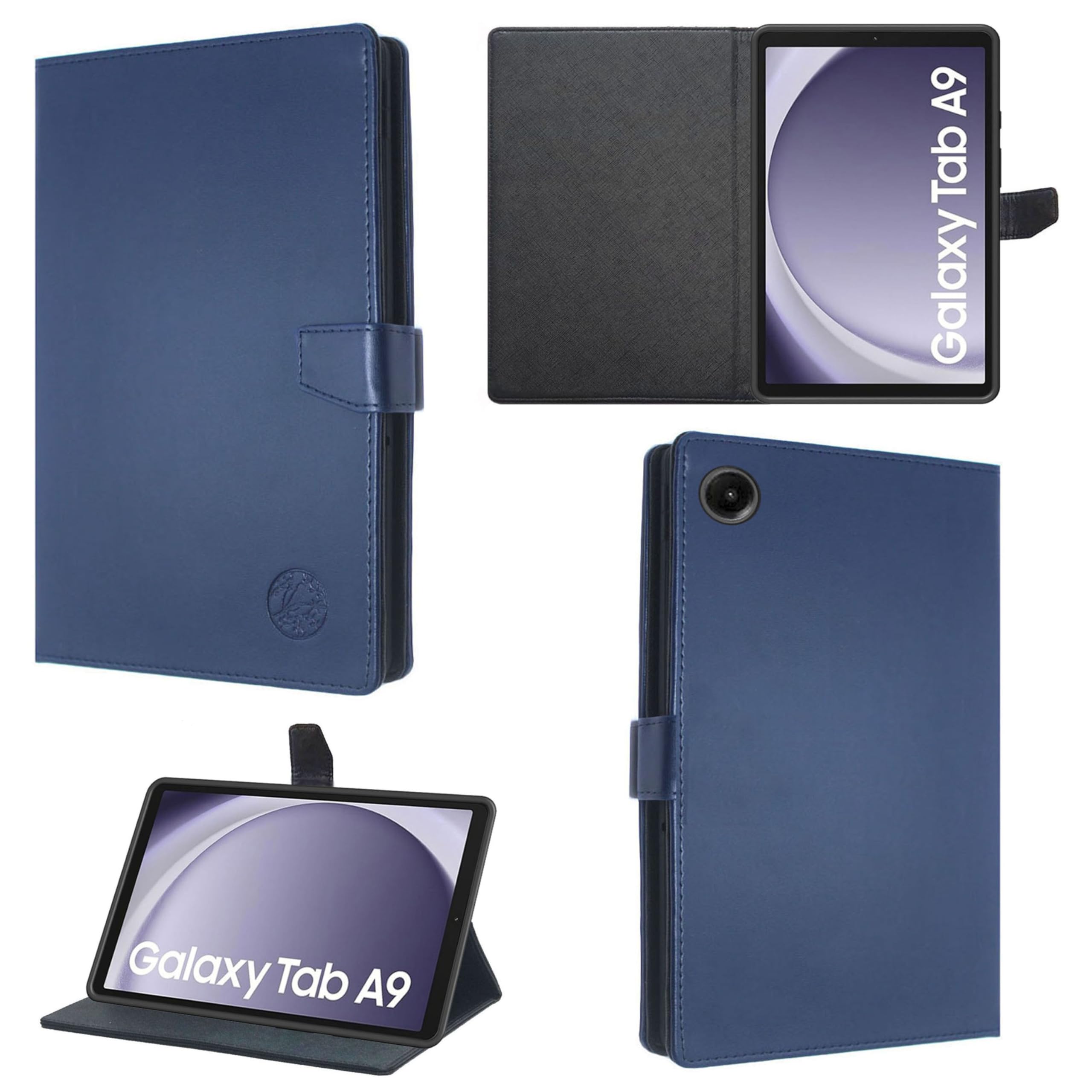 Zaoma PU Leather Flip Flap Case Cover Compatible for Samsung Galaxy Tab A9 8.7 inch Tablet Cover [SM-X110/X115/X117] (SAMA9_SILBLUE) (B0CKXYNNSC) Amazon Price History, Amazon Price Tracker