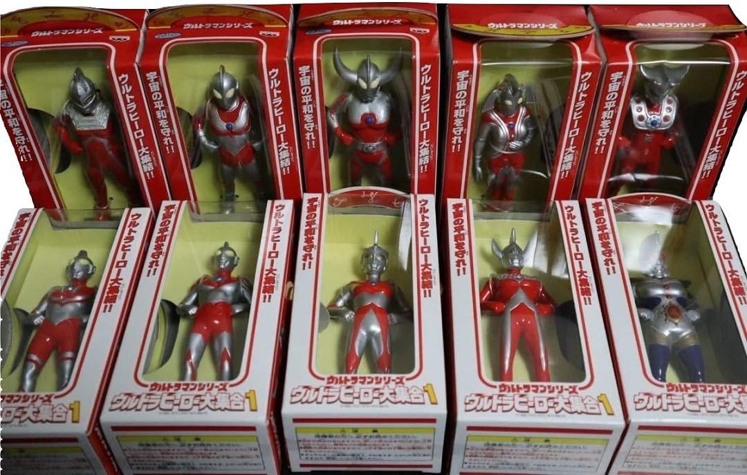 Amazon.co.jp Ultra Hero Large Set 1 & 2 (All 10 Types Set) Hobbies