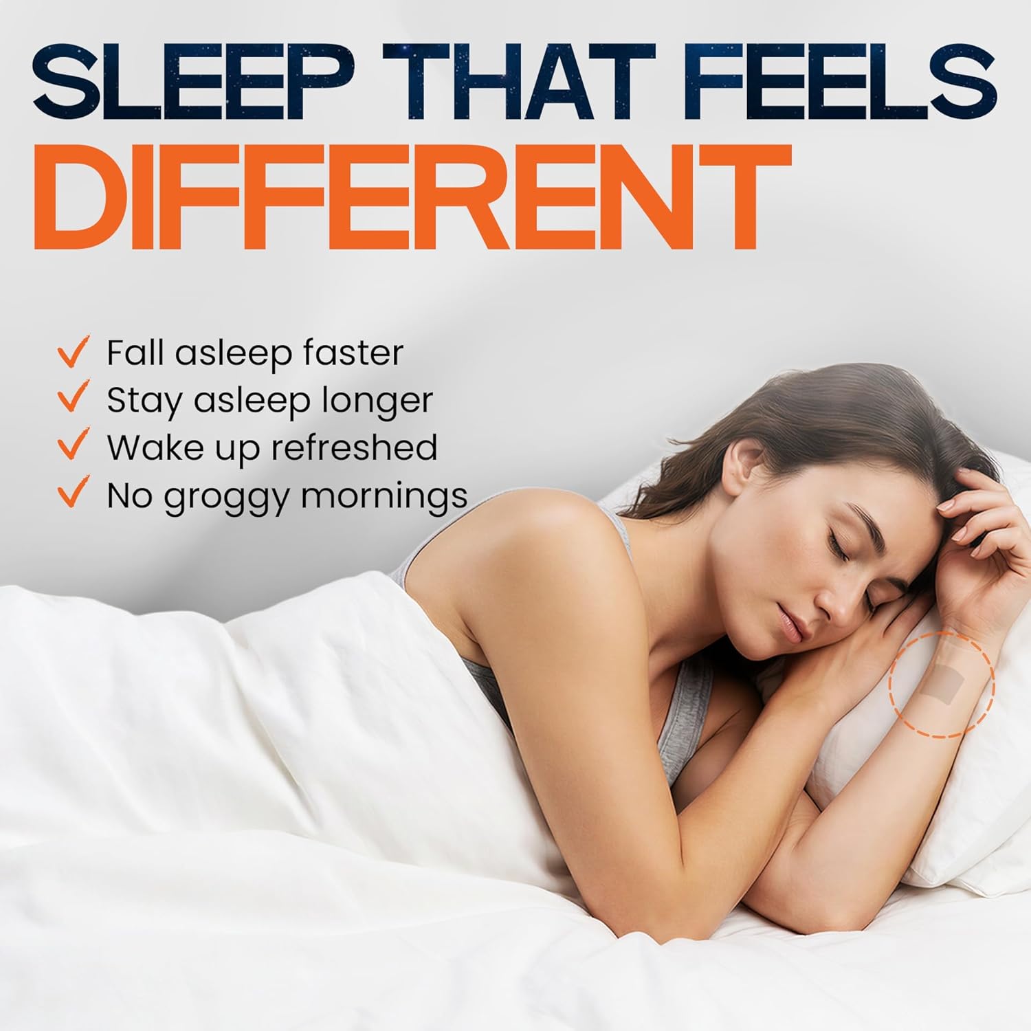 PNEUMA Restore Sleep Patches for Adults – Extra Strength Sleeping Patch | Melatonin Free Sleep Aid | Plant-Based Deep Sleep Support | Natural Transdermal Vitamin Patches – 16 Count
