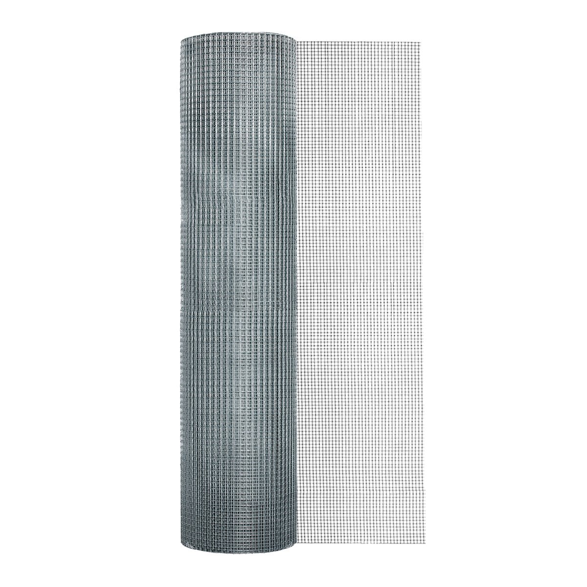 48 Inches x 100 Feet - 1/4-Inch Openings 23 Gauge - Galvanized Rolled Mesh Hardware Cloth - For Fencing Around Chicken Coop, Run, and Gardens