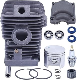 HAWEWE Cylinder Piston Kit 40mm For Stihl MS210 021 MS 210 Chainsaw 1123 020 1216 w Crank Bearing Oil Seals Engine Pan Needle Bearing