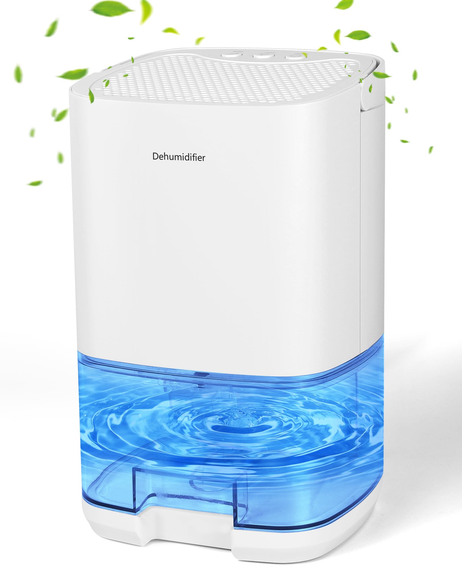 Birnetek® 1L Deshumificadores de Humedad, Deshumidificador Silencioso, Cobertura Hasta 30 m2, Deshumidificador Electrico para Dormitorio, Baño, Armario, Deshumidificación-350 ml/día