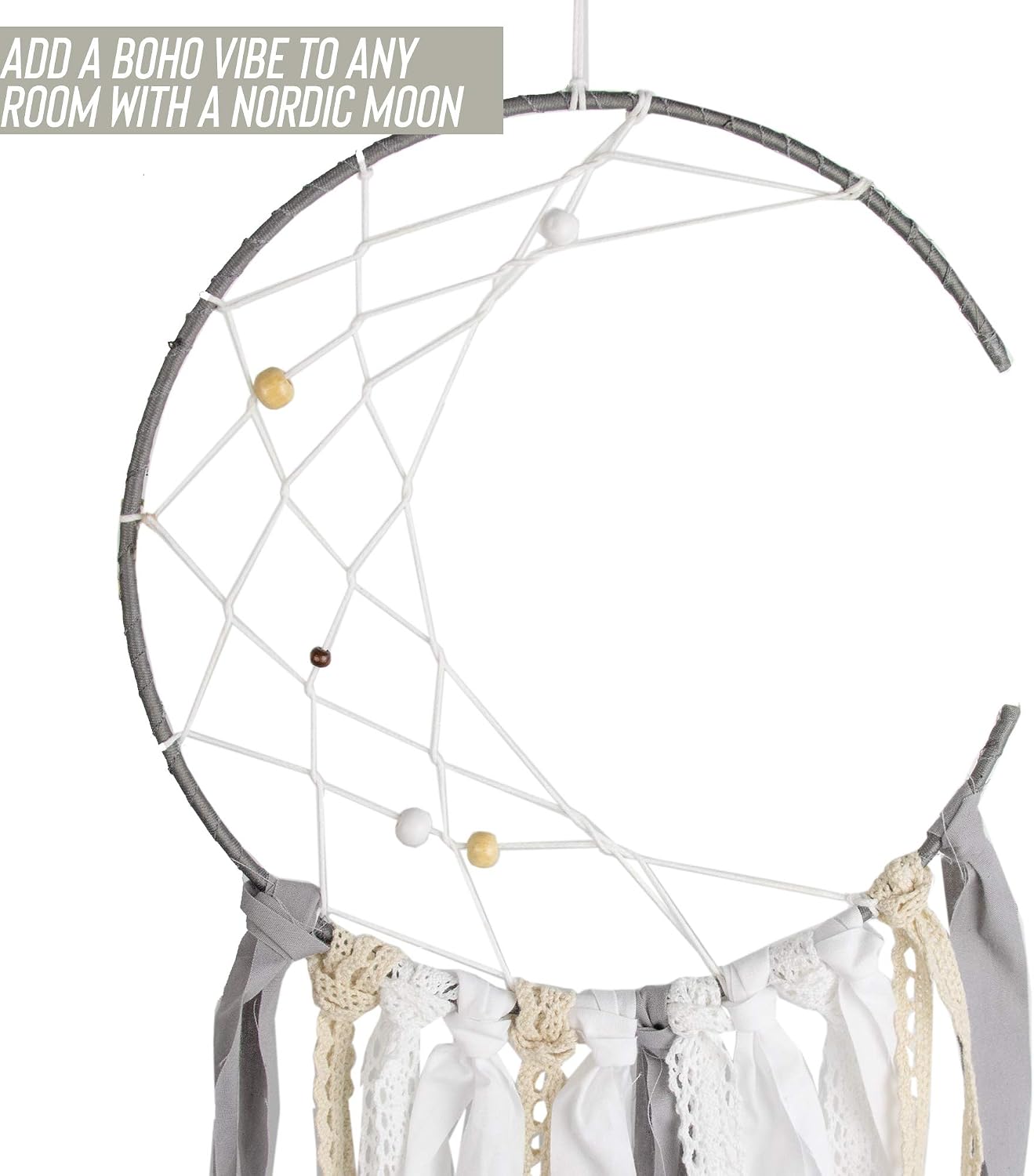 Myga RY1489 Selene Dream Catcher Handmade Woven Wall Hanging Tapestry Decoration, Craft Ornaments for Gifts and Home Decor - Image 3