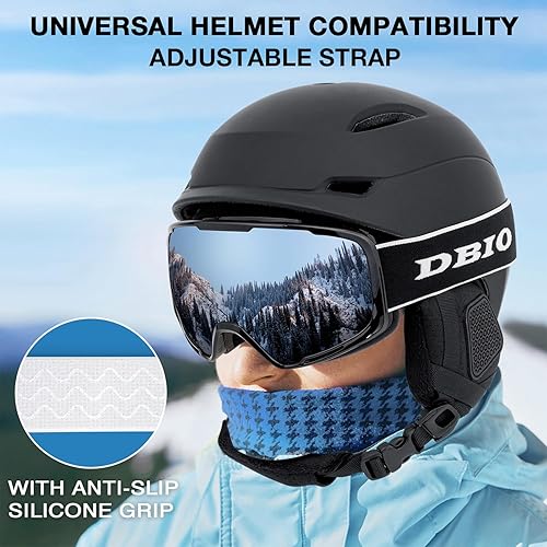Miniatura 2 de Ski Goggles - OTG UV Protection Anti fog SnowSnowboard Goggles for Men Women Adult Youth